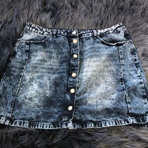 Jean skirt XL
